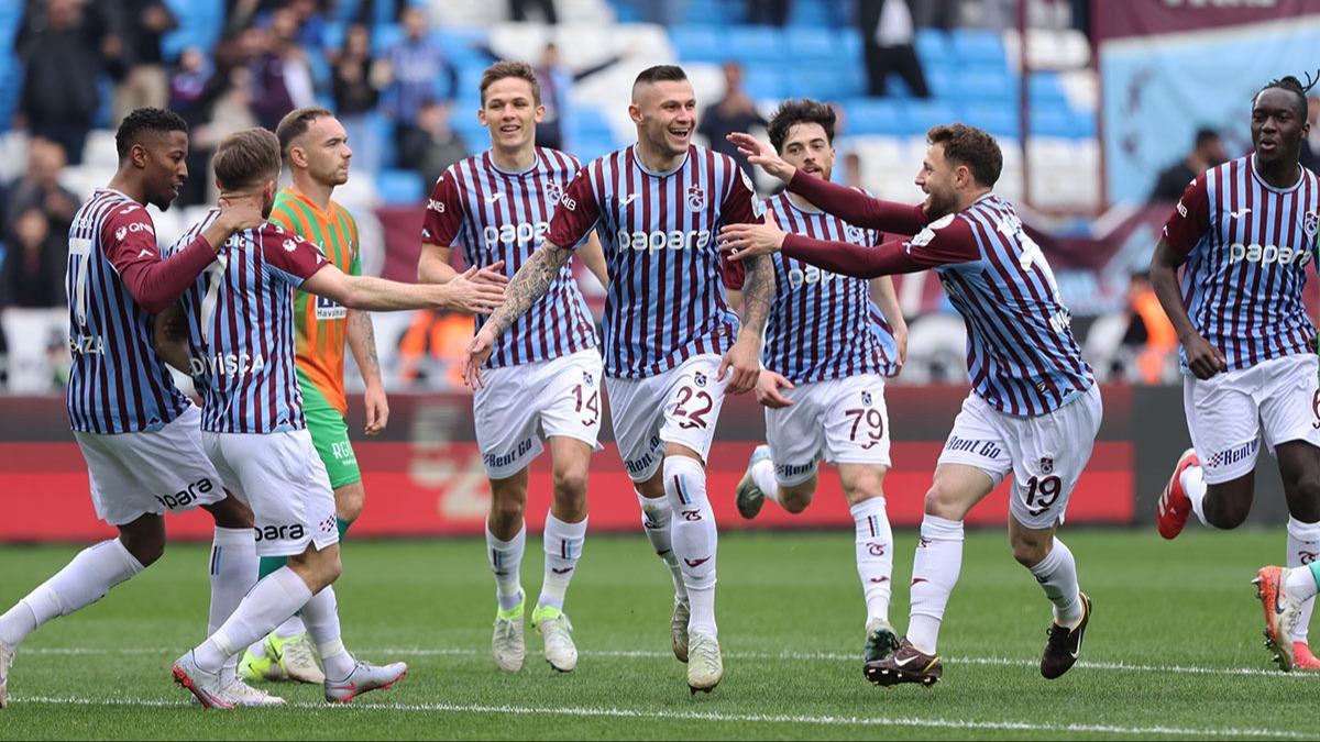 byklere kar son galibiyet 2023'te! Trabzonspor'da hedef hasrete son vermek