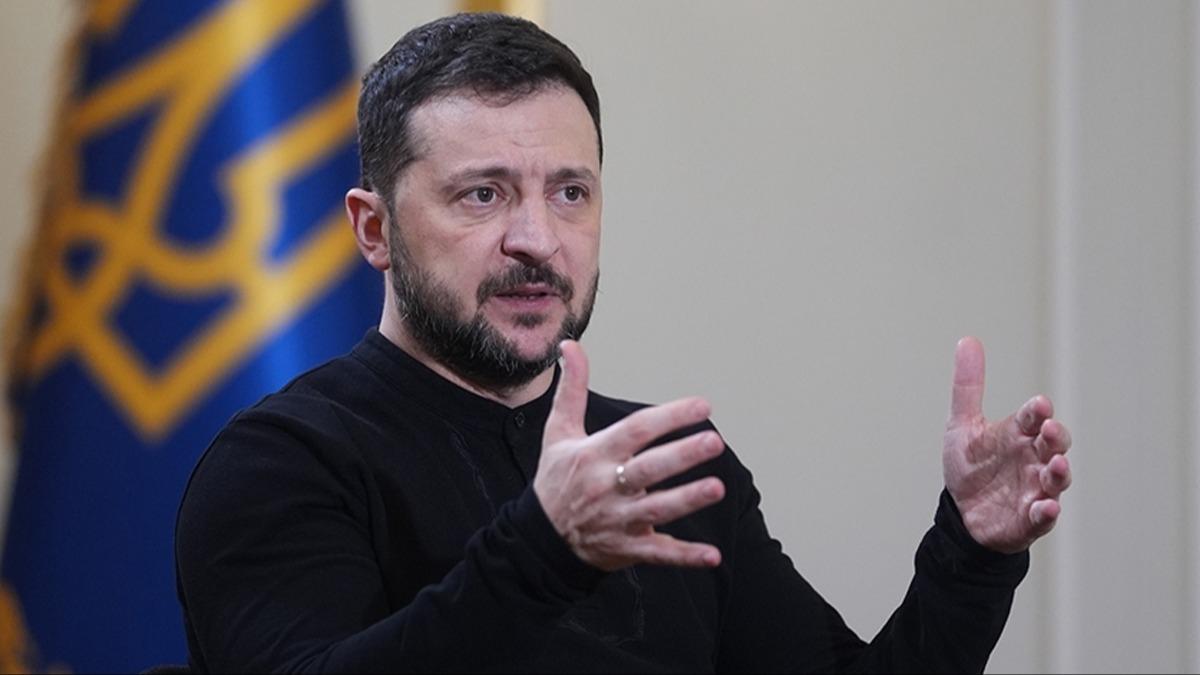 Zelenski'den ''kararllk'' mesaj: Ya Rusya deimek zorunda kalacak ya da dnya!