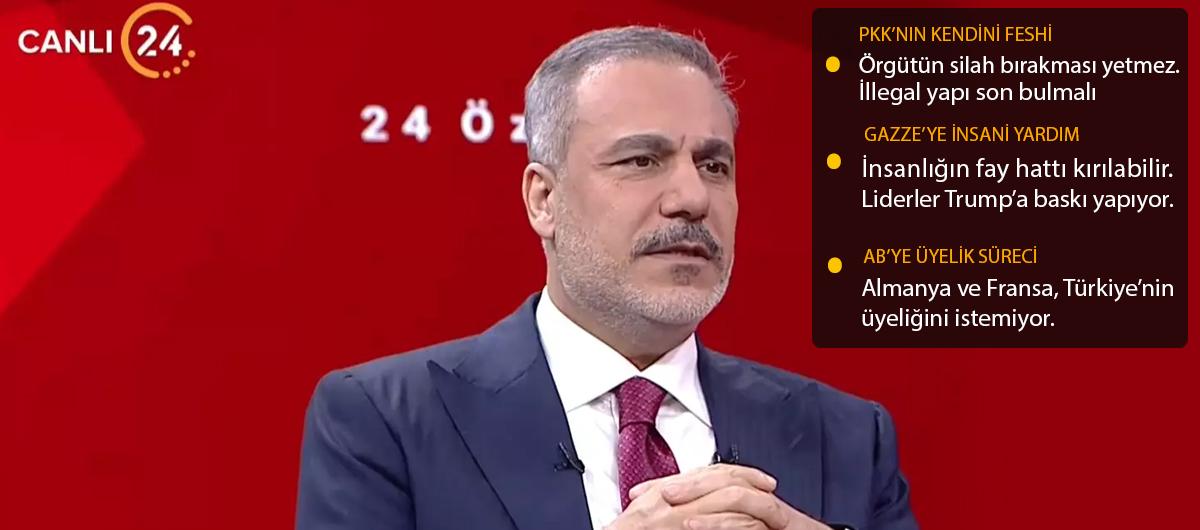 24 zel yayn... Bakan Fidan: Trkiye'de terrn zemini ortadan kalkmtr