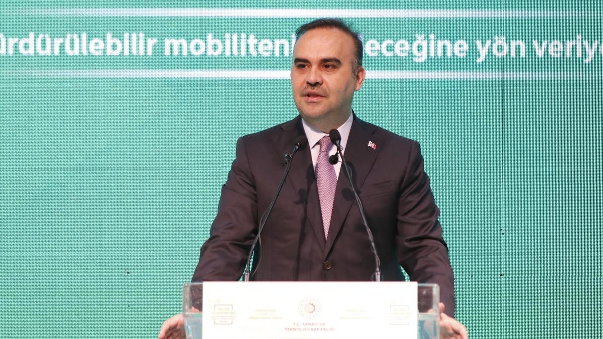 Bakan Kacr: lkemiz mobilite ekosisteminin dnmne liderlik etmeye hazr konumda