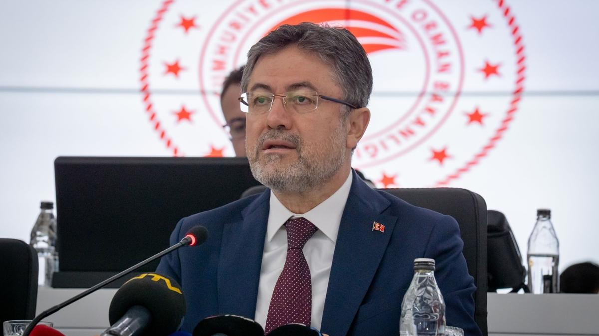 Bakan Yumakl: Meteorolojik veriler, bu yln da ok yksek riskte olduunu bize gsteriyor