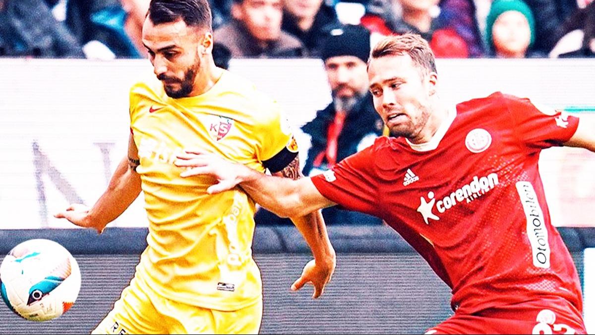 Kayserispor'a, Antalyaspor man kazanmas yetiyor