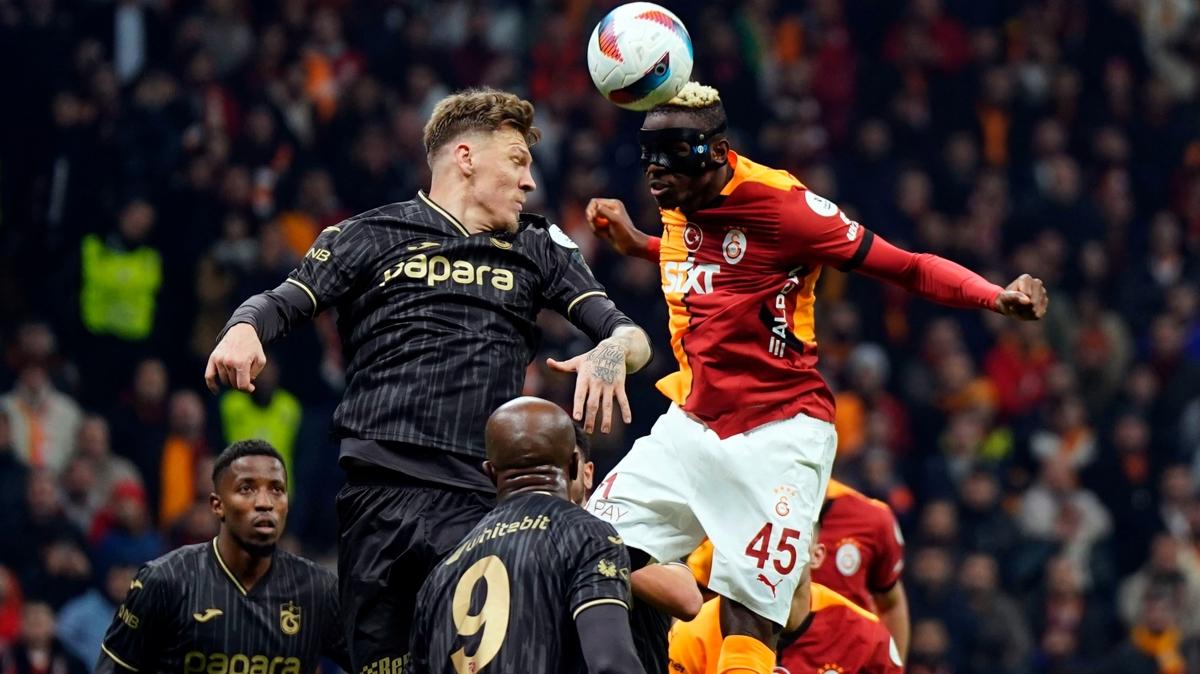 Trabzonspor ve Galatasaray 139. kez kar karya