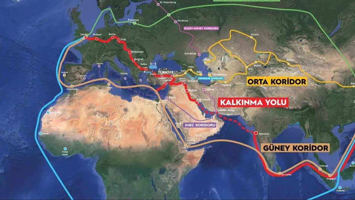 Trkiye ve BAE arasnda Kalknma Yolu Projesi grmesi: Corafyamzn ekonomisini gelitireceiz
