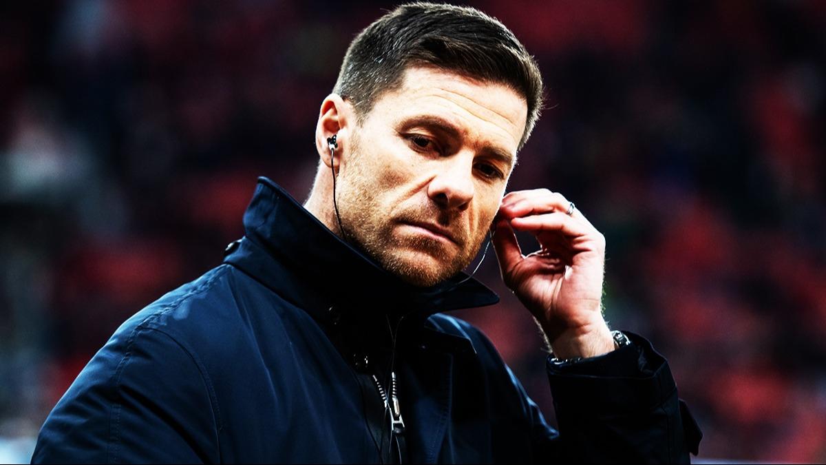 Ve Xabi Alonso iin resmi aklama geldi! Leverkusen dnemi sona eriyor
