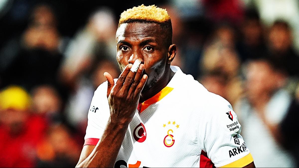 Victor Osimhen'den duygusal szler! ''Galatasaray'a sonsuza kadar minnettar kalacam''