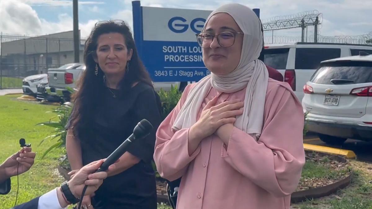6 haftalk esaret son buldu! zgrlne kavuan Rmeysa'dan ilk aklama