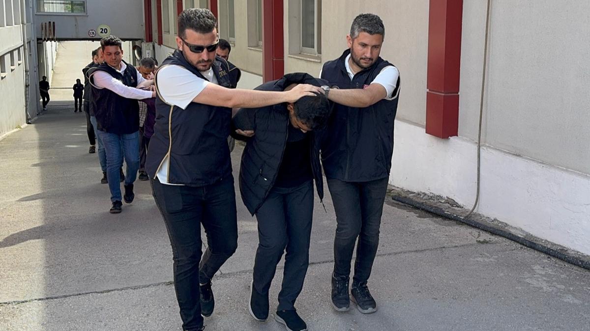Adana'da DEA operasyonu: 5 kii tutukland