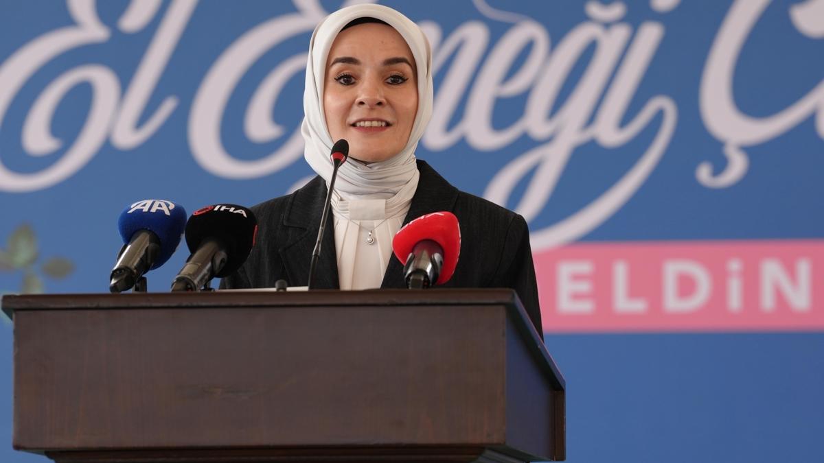Bakan Gkta: Kadnn elinde bereket var