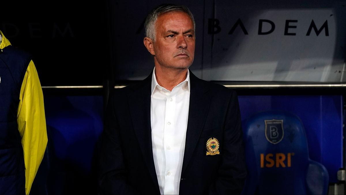 Fenerbahe'de iler kark! Jose Mourinho'nun durumu belirsiz