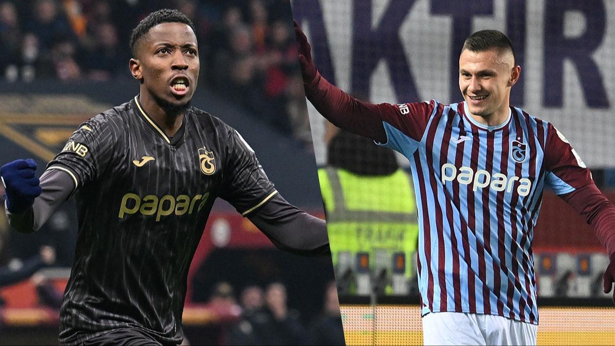 Trabzonspor'un finaldeki gol gvenceleri Banza ve Zubkov