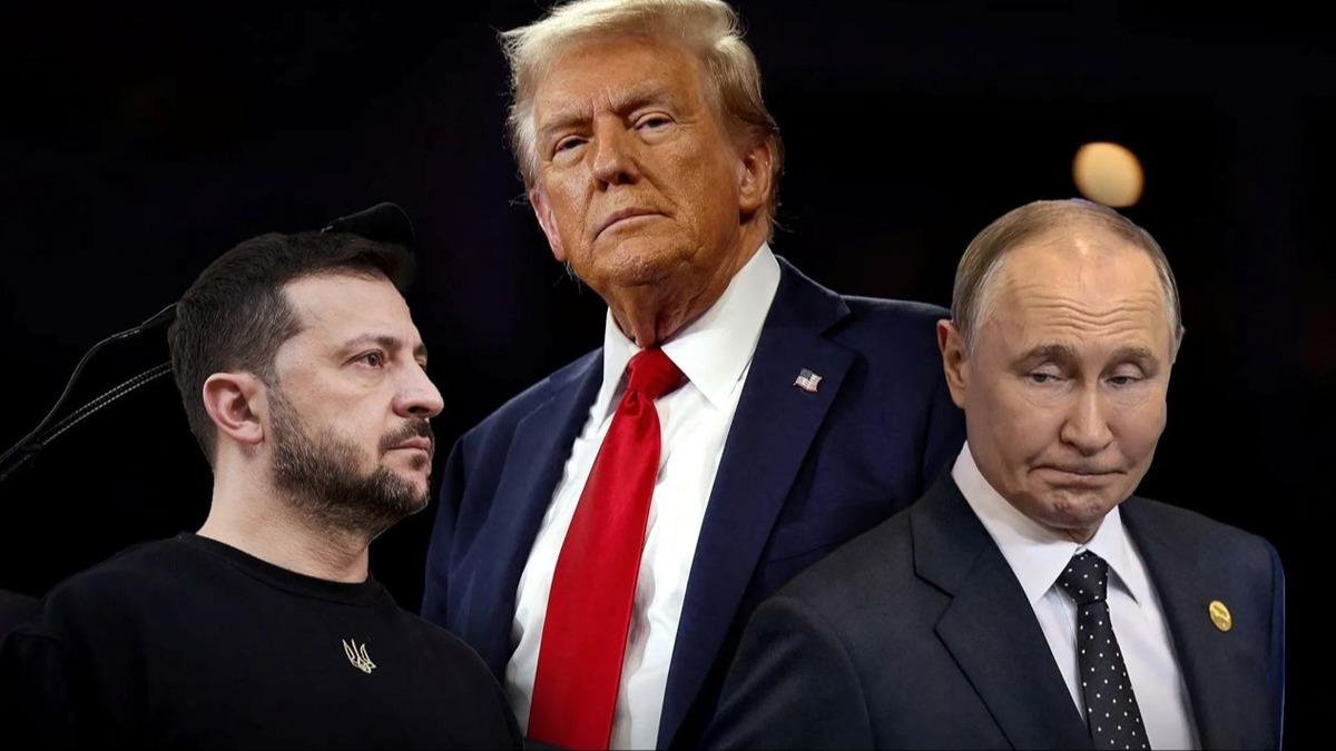 ABD'nin Rusya-Ukrayna politikas deiiyor... Trump'tan ltimatom!