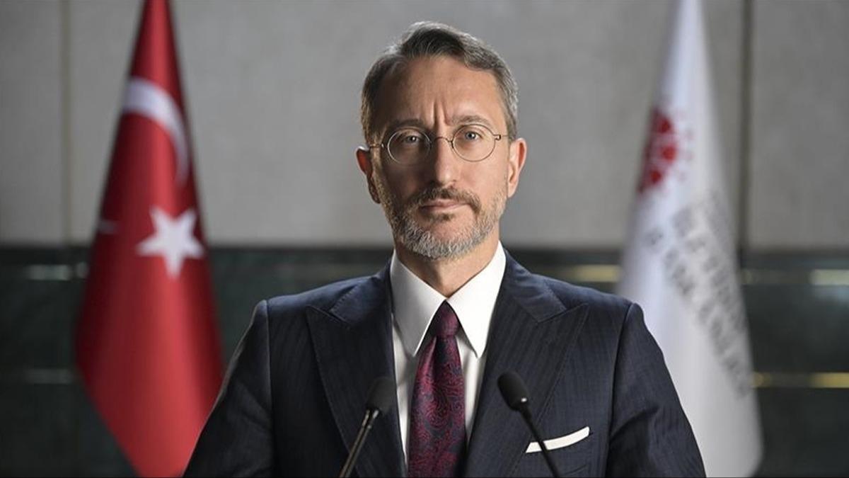 letiim Bakan Altun'dan 'Terrsz Trkiye' mesaj: Kardelikten g alyoruz