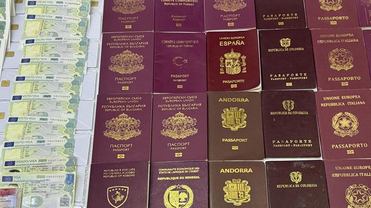 Sahte pasaport ebekesi kertildi