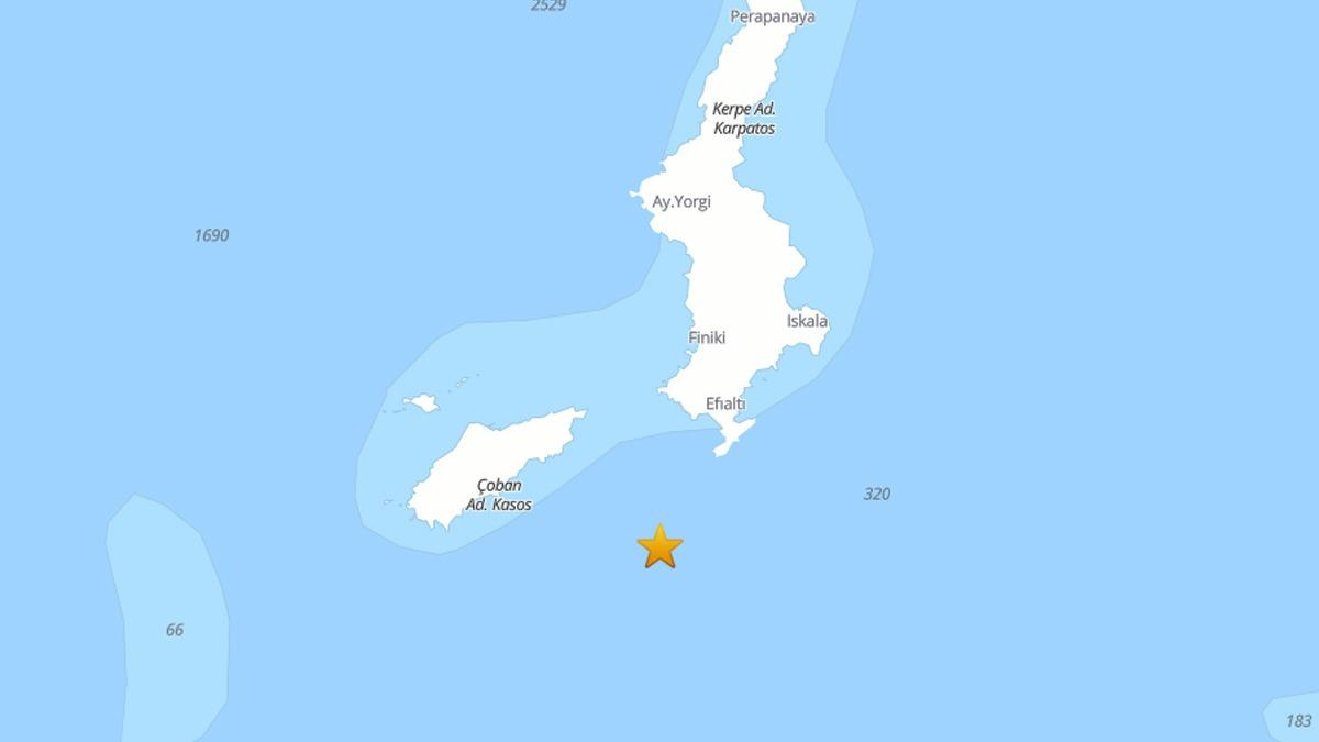 Akdeniz'de 6,0 byklnde deprem! Bakan Kurum'dan ilk aklama