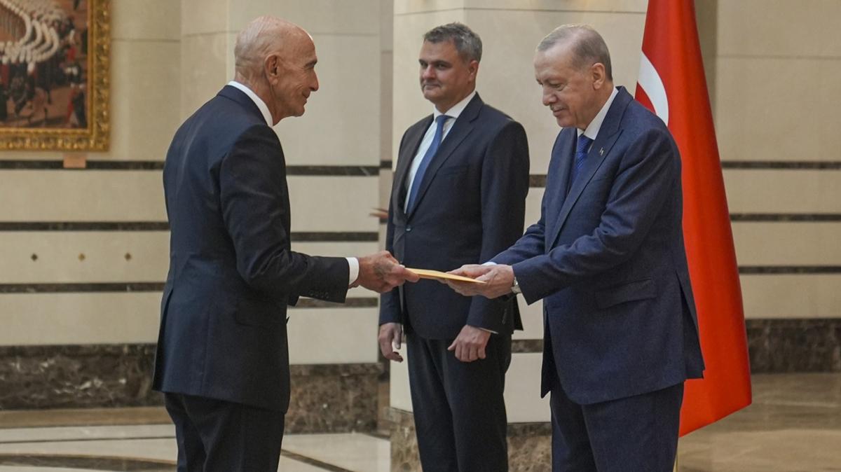 Bykelilerden Cumhurbakan Erdoan'a gven mektubu