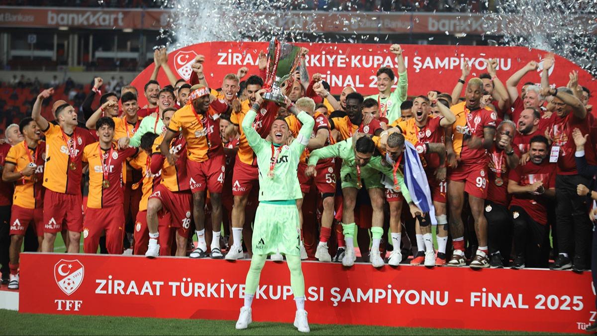 19. kez mzesine gtrd! Trkiye Kupas'nda zafer Galatasaray'n