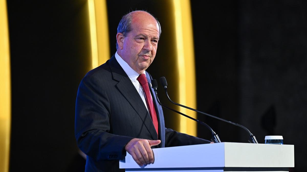 KKTC Cumhurbakan Tatar: Bizleri hibir zaman ykamayacaklar