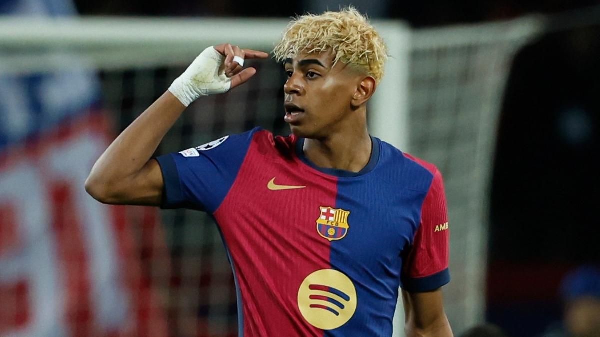 Lamine Yamal'dan tarihi gol: Cristiano Ronaldo'nun rekoruna ortak oldu