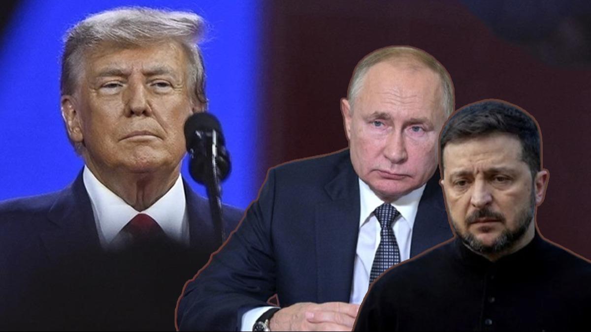 Trump'tan diplomasi hamlesi: Putin ve Zelenski ile grecek