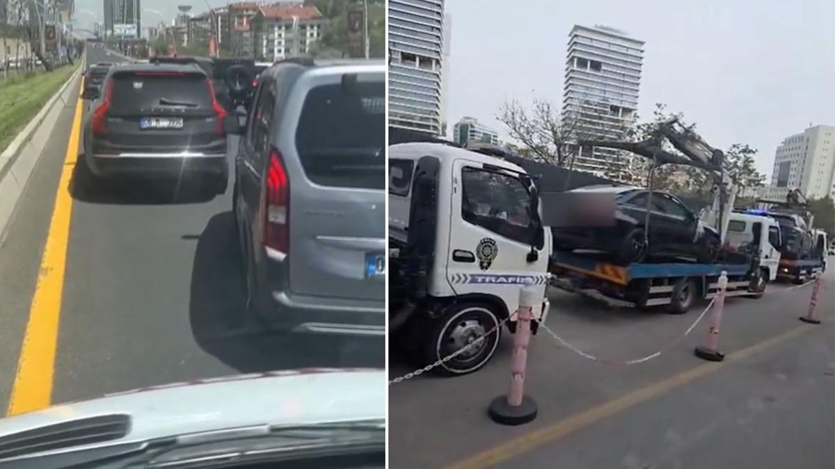 Trafikten men edildiler! Ambulansa yol vermeyen dn magandalarnn hazin sonu