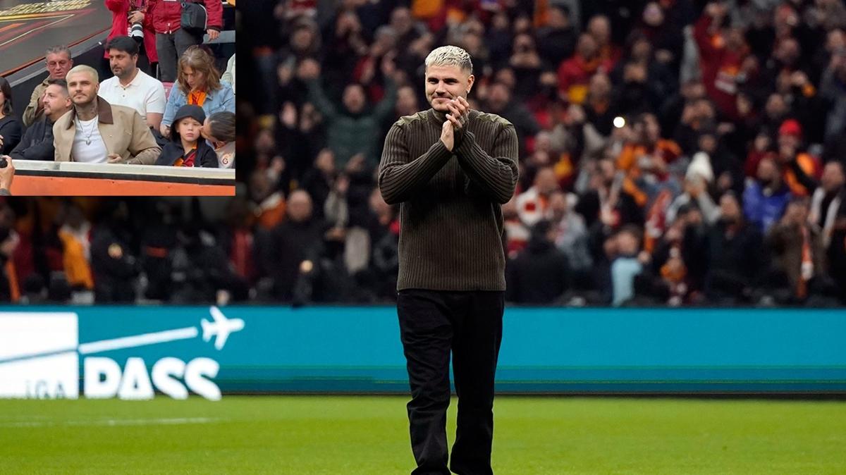 Mauro Icardi, Kayserispor manda tribndeki yerini ald