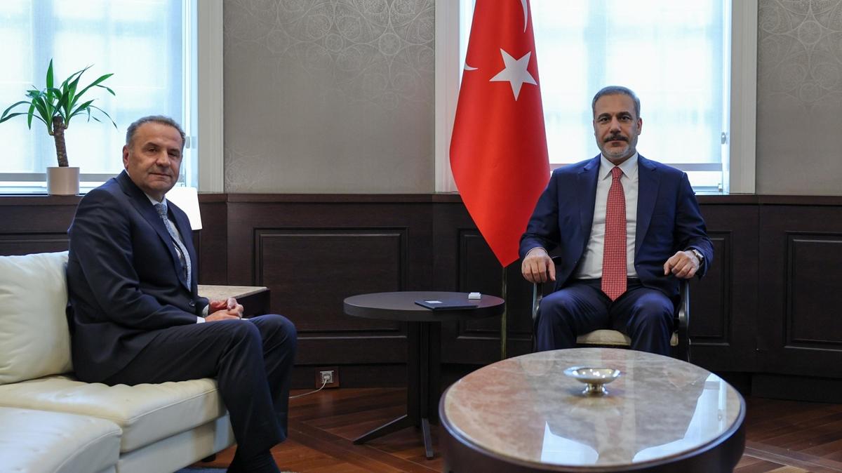 Bakan Fidan'dan Srbistan'da diplomasi trafii