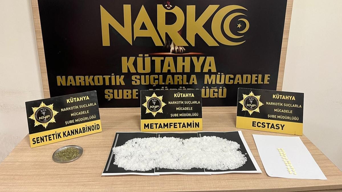 Ktahya'da uyuturucu operasyonu: 6 zanl tutukland