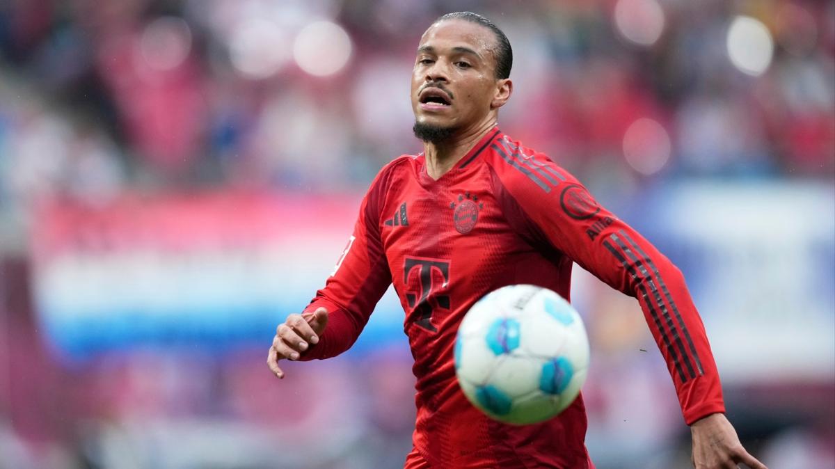 Leroy Sane iin Bayern Mnih'te son yakn