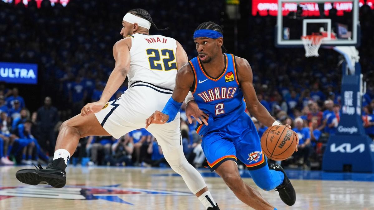 Nuggets' deviren Thunder, Bat Konferans finaline ykseldi