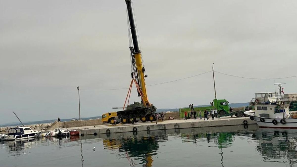 Saros Krfezi'nde tank batrlacak