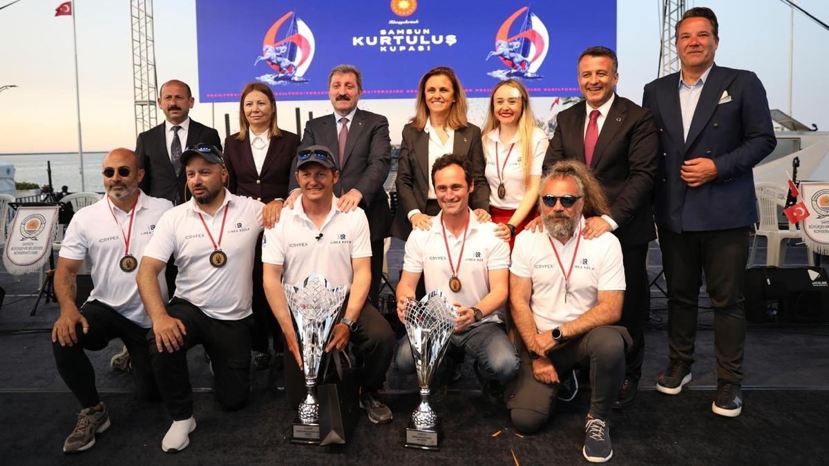 Cumhurbakanl 6. Uluslararas Yat Yarlar stanbul-Samsun Ak Deniz Yar Etab sona erdi 