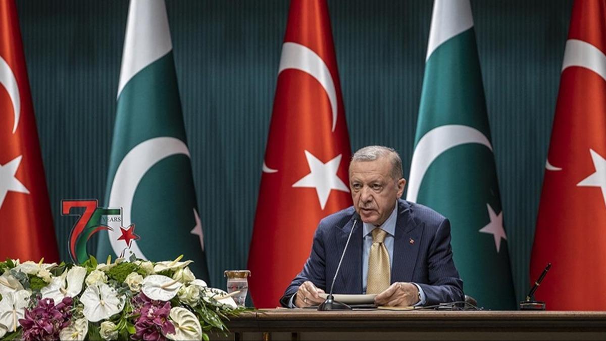 ki lke savan eiindeydi! Pakistan'dan Cumhurbakan Erdoan'a teekkr