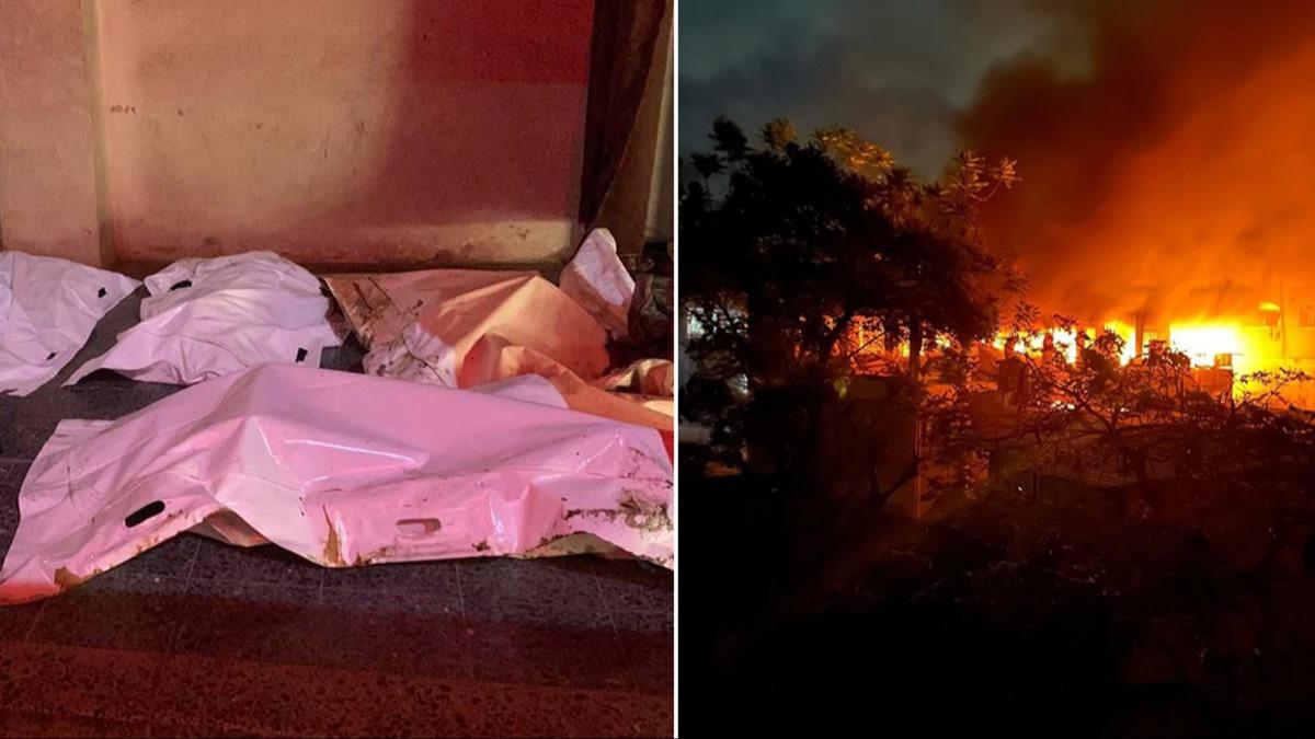 Soykrmc srail Gazze'yi yine kana bulad: Onlarca Filistinli ehit oldu