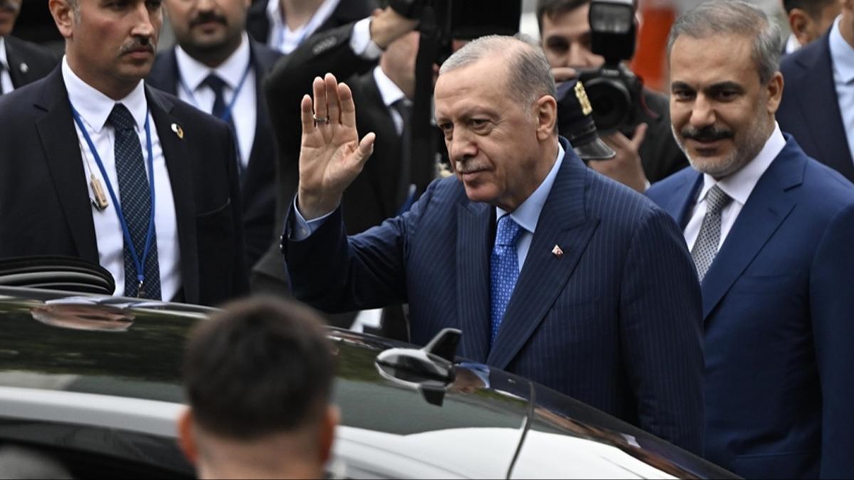 Cumhurbaşkanı Erdoğan, temaslarının ardından Macaristan'dan ayrıldı