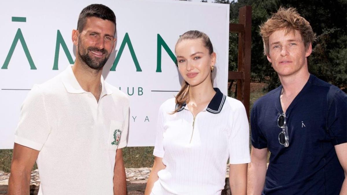 nl tenisi Novak Djokovic Bodrum'a geldi