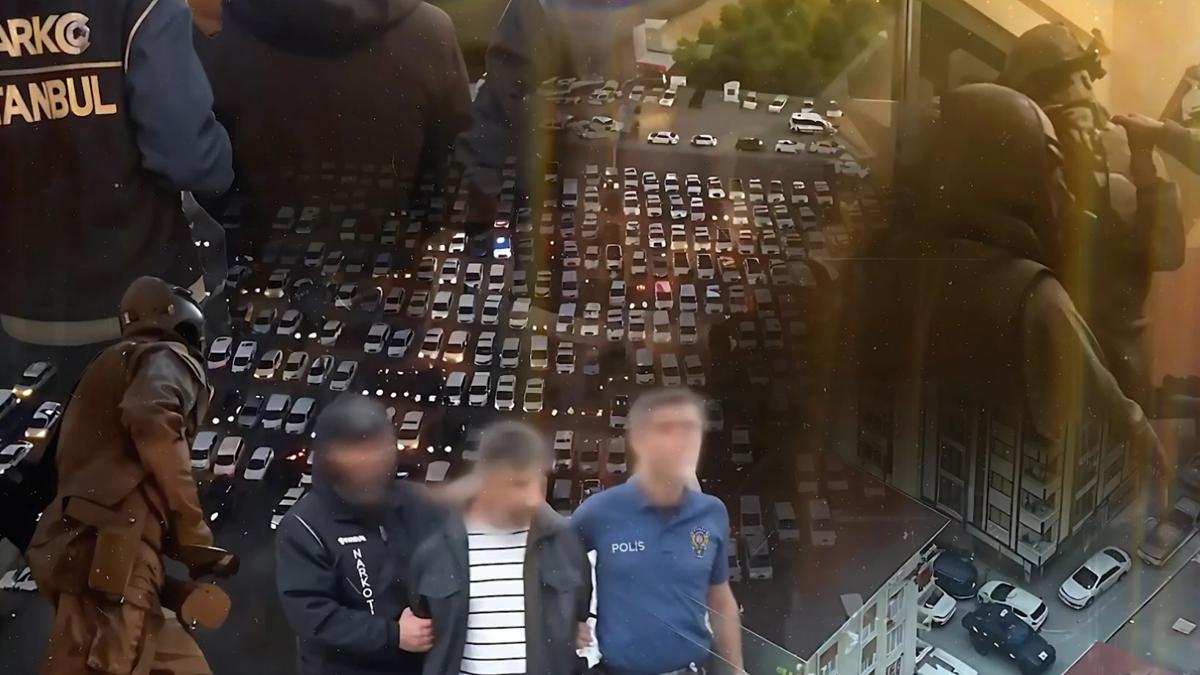 Narkokapan-stanbul 2 operasyonunda 272 pheli gzaltna alnd