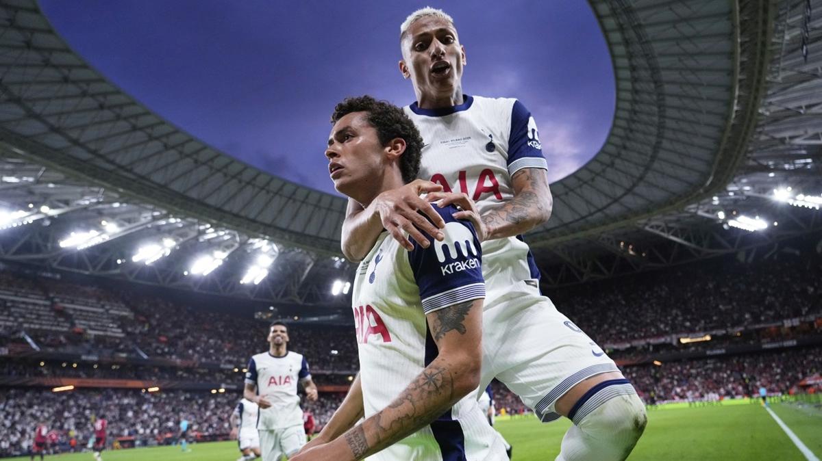 Avrupa Ligi'nde nefes kesen final! ngiliz derbisinde kupay kazanan Tottenham