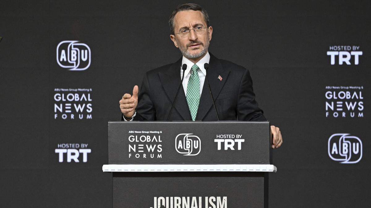 Fahrettin Altun: Kelimelerin dahi yara bere içinde kaldığı bir Filistin gerçeği var