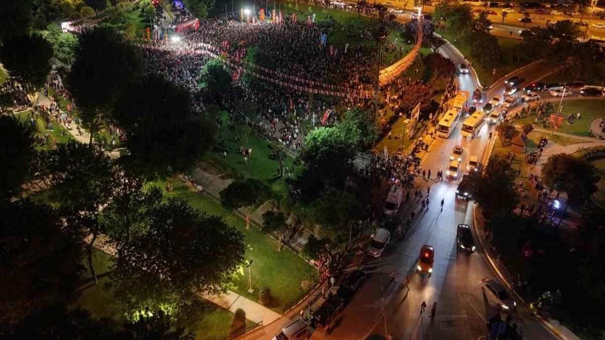 Pendik mitinginde alan bo kald... CHP umduu destei bulamad