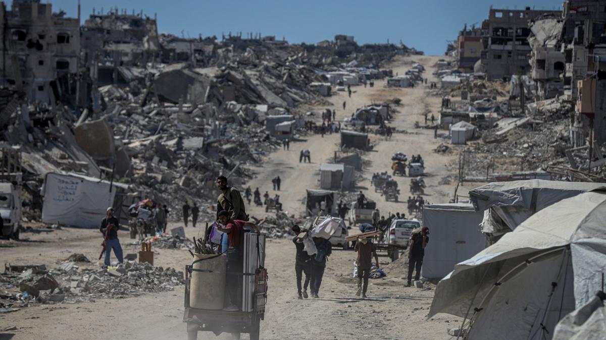 Soykrmc srail kana doymuyor! Gazze'de ehit says 53 bin 762'ye ykseldi