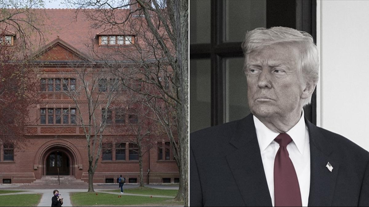 Trump'a souk du: Yarg frene bast! 'Harvard' karar askda