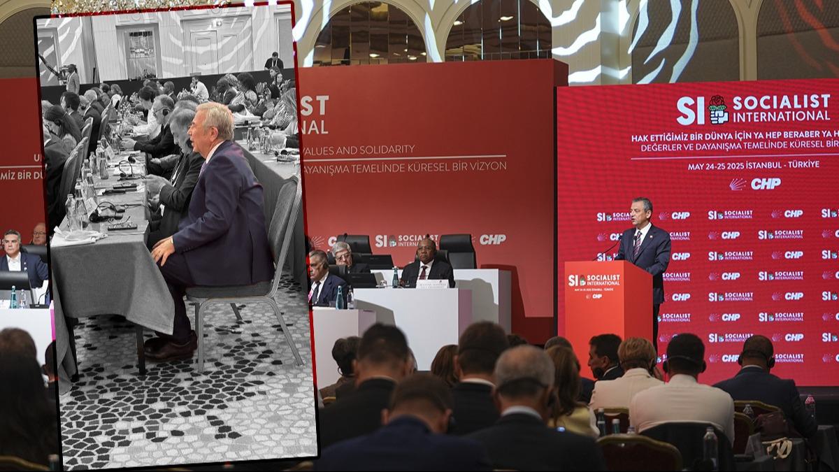 CHP'de flulaan ideolojiler a: Szde lkc Yava, Sosyalist Enternasyonal toplantsnda