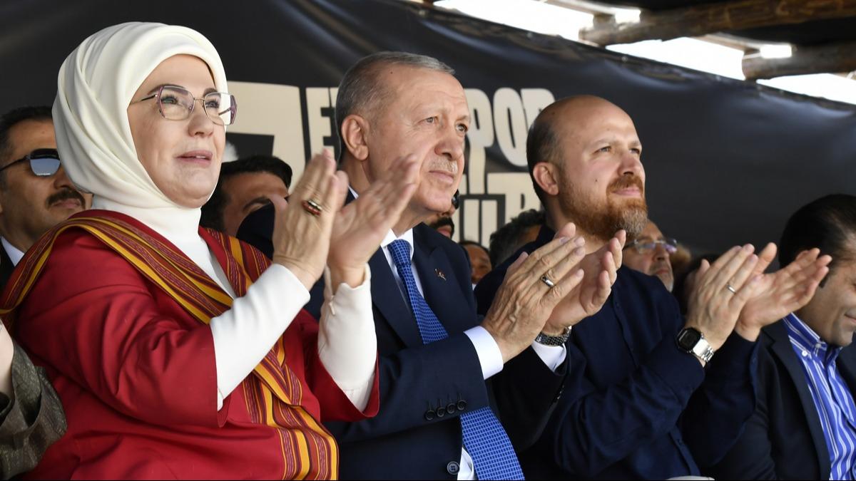 Emine Erdoan'dan Karaba Atlar gsterisine anlaml mesaj