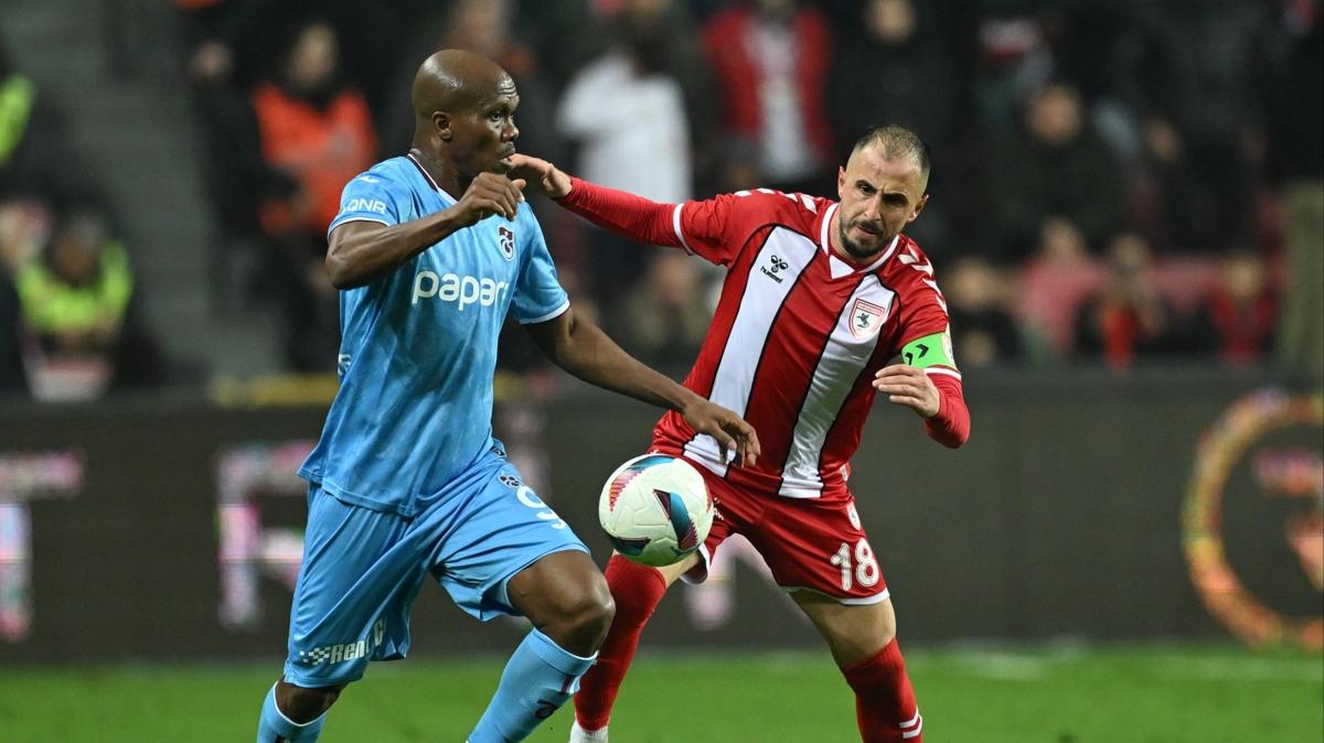 Karadeniz derbisi iin geri saym: Samsunspor, Trabzon deplasmannda