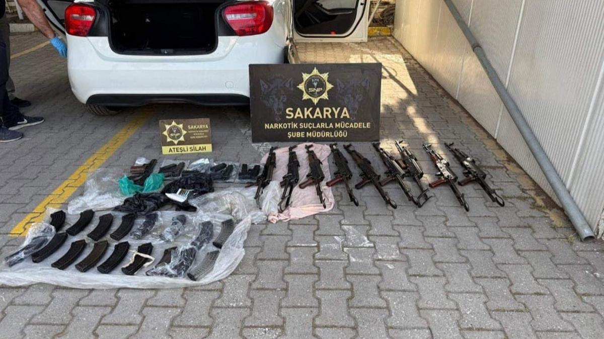 Kiralk otomobilden cephanelik kt 