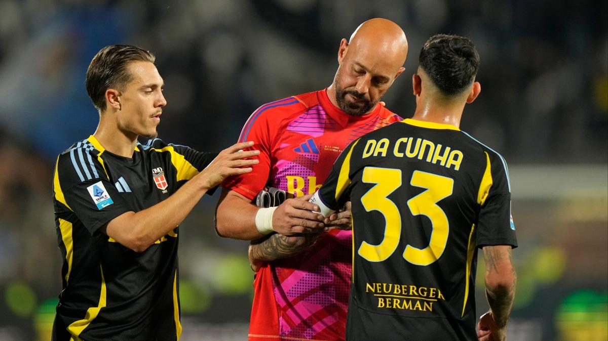 Pepe Reina'dan futbola dramatik veda: Krmz kart grd