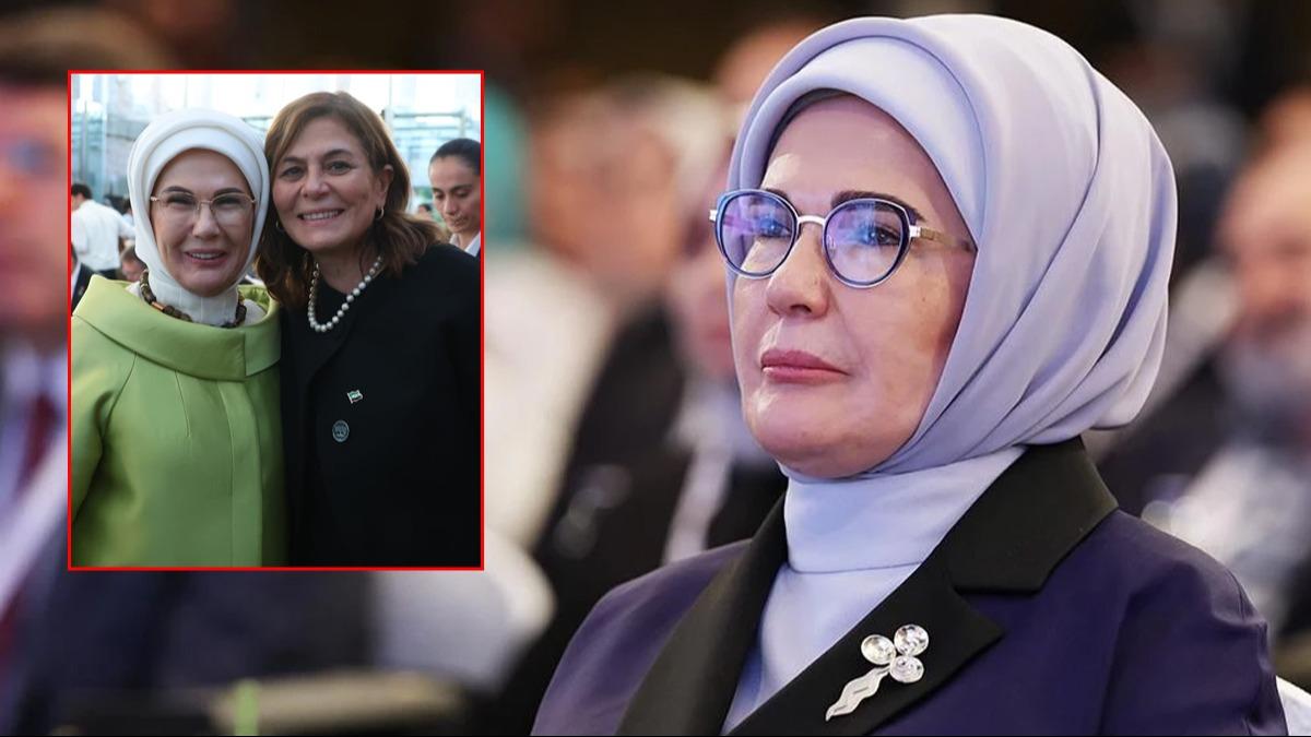 Suriyeli Bakan'dan Emine Erdoan'a vg: Hepimiz iin rnek bir rol model