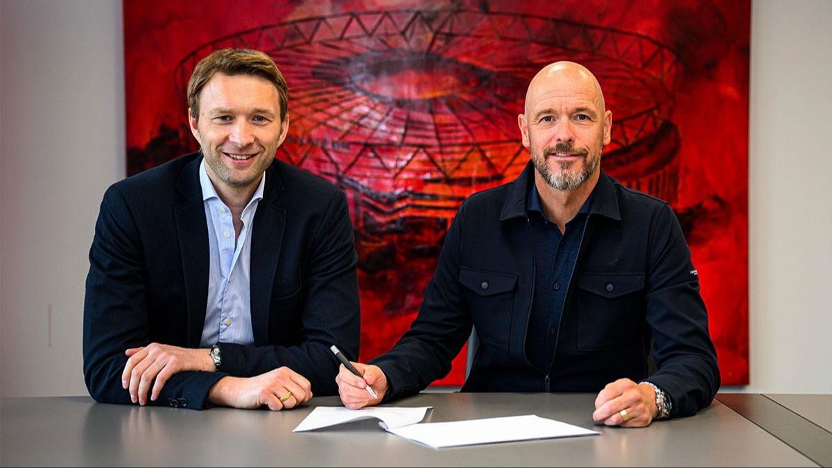 Bayer Leverkusen'in yeni patronu Erik ten Hag