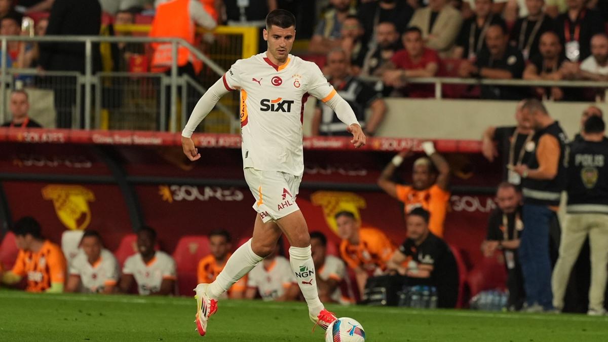 Galatasaray'n yldz Alvaro Morata'ya milli davet
